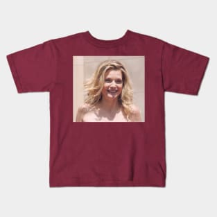 Michelle Pfeiffer Hollywood Walk 2 Kids T-Shirt